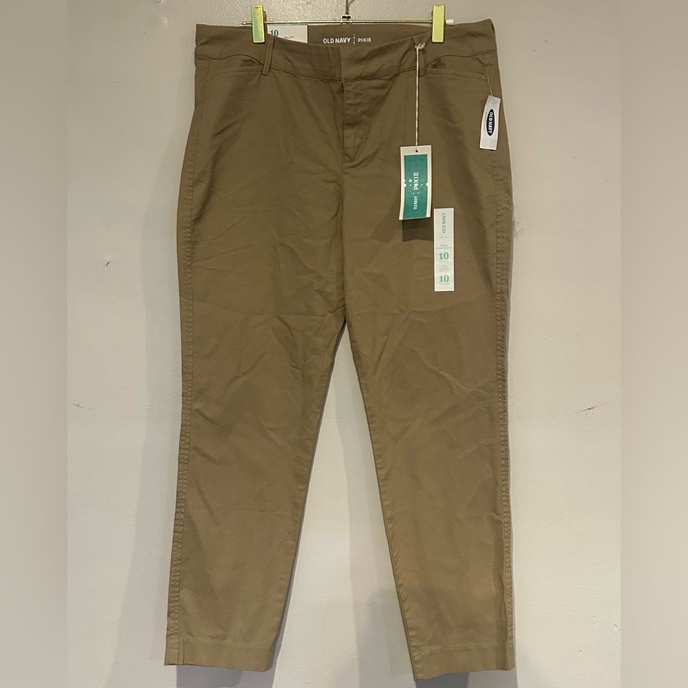 Old Navy Tan Chinos Classic Cotton Blend